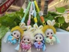 The doll keychain pendant is a cute and small simulation doll that can be hung on the schoolbag Application Scenario